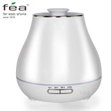 FEA 400ml Essential Oil Diffuser Wood Grain With Chroming Top Ultrason